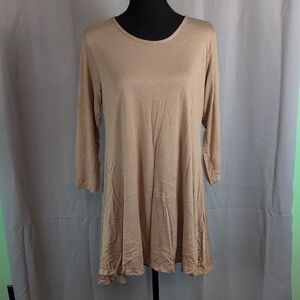 Simply Southern Tan Tunic Top